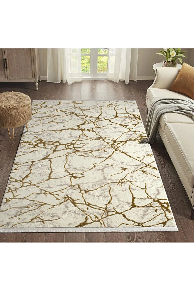 Moro Antialerjik %100 Akrilik Dokuma Makine Kesme Yolluk Mutfak Koridor Salon Yatak Odası Halısı