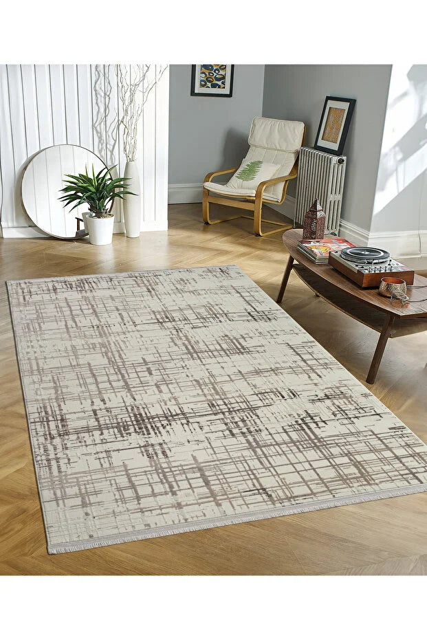 Mynor Antialerjik %100 Akrilik Dokuma Makine Kesme Yolluk Mutfak Koridor Salon Yatak Odası Halısı