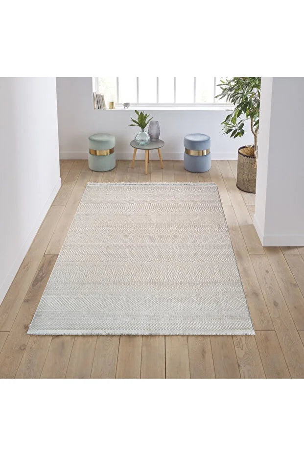 Nostra Antialerjik %100 Akrilik Dokuma Makine Kesme Yolluk Mutfak Koridor Salon Yatak Odası Halısı