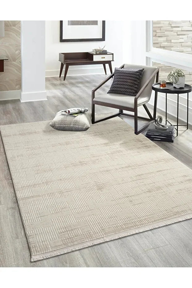 Tera Antialerjik %100 Akrilik Dokuma Makine Kesme Yolluk Mutfak Koridor Salon Yatak Odası Halısı