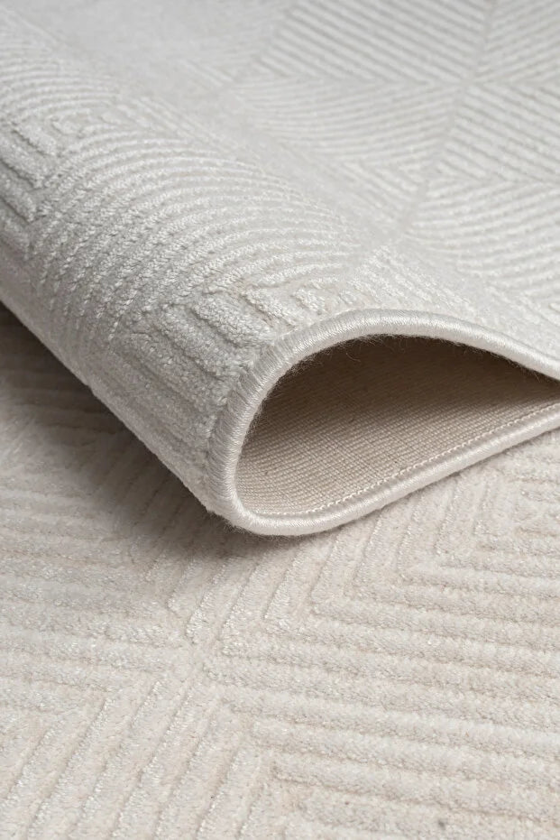 Ovia  Antialerjik %100 Akrilik Dokuma Makine Kesme Yolluk Mutfak Koridor Salon Yatak Odası Halısı