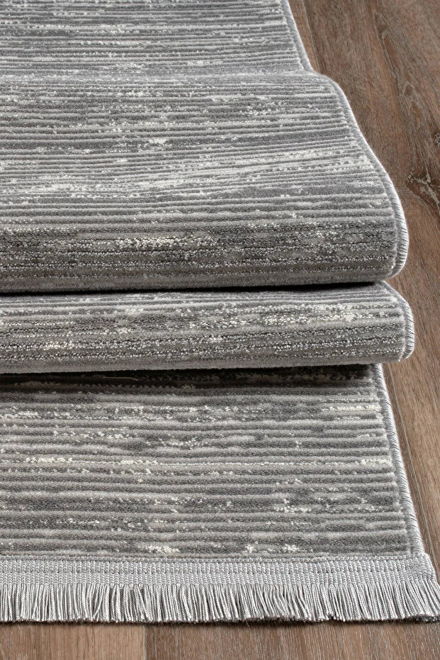 Rae  Antialerjik %100 Akrilik Dokuma Makine Kesme Yolluk Mutfak Koridor Salon Yatak Odası Halısı