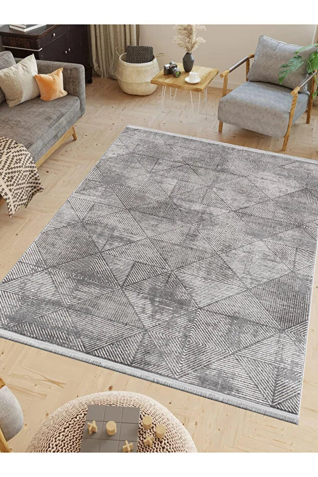 Velin  Antialerjik %100 Akrilik Dokuma Makine Kesme Yolluk Mutfak Koridor Salon Yatak Odası Halısı