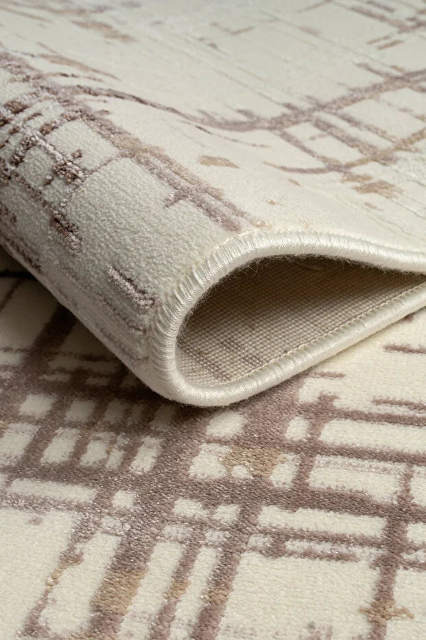 Mynor  Antialerjik %100 Akrilik Dokuma Makine Kesme Yolluk Mutfak Koridor Salon Yatak Odası Halısı