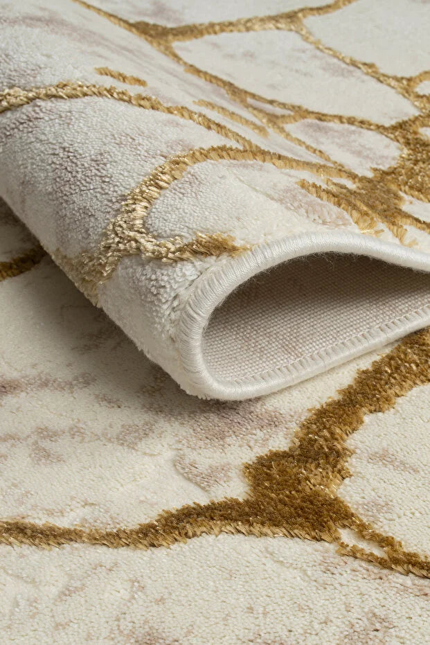 Moro Antialerjik %100 Akrilik Dokuma Makine Kesme Yolluk Mutfak Koridor Salon Yatak Odası Halısı