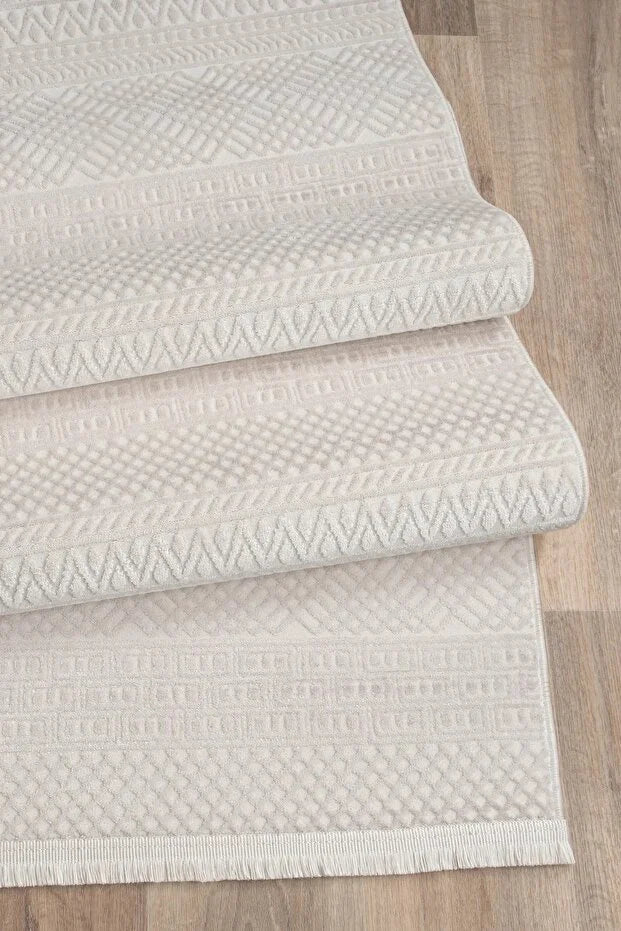 Nostra Antialerjik %100 Akrilik Dokuma Makine Kesme Yolluk Mutfak Koridor Salon Yatak Odası Halısı