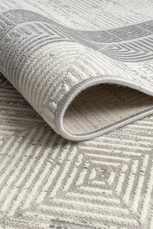 Kyna  Antialerjik %100 Akrilik Dokuma Makine Kesme Yolluk Mutfak Koridor Salon Yatak Odası Halısı