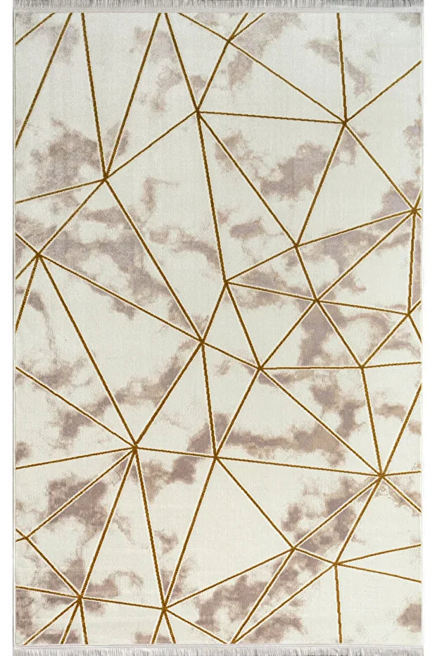 Adena Antialerjik %100 Akrilik Dokuma Makine Kesme Yolluk Mutfak Koridor Salon Yatak Odası Halısı