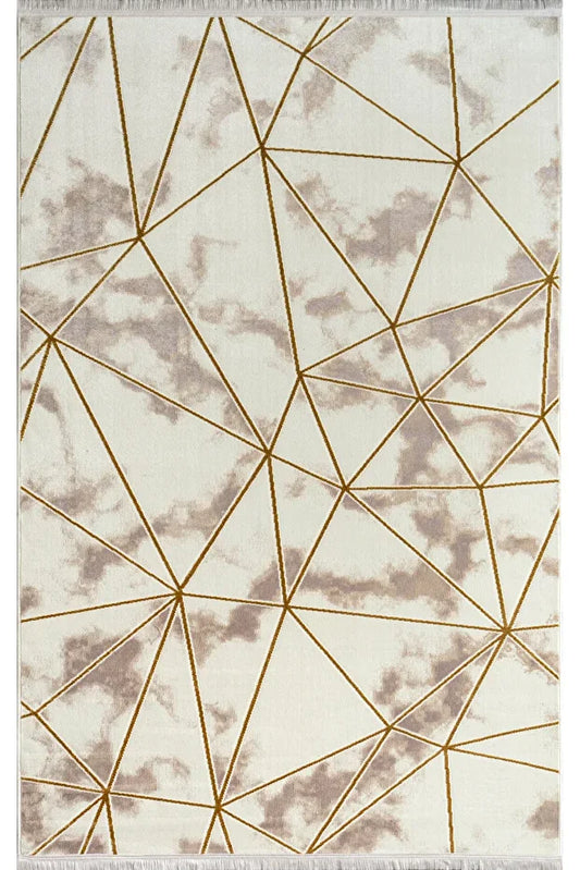 Adena Antialerjik %100 Akrilik Dokuma Makine Kesme Yolluk Mutfak Koridor Salon Yatak Odası Halısı