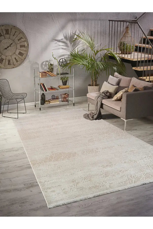 Orel Antialerjik %100 Akrilik Dokuma Makine Kesme Yolluk Mutfak Koridor Salon Yatak Odası Halısı