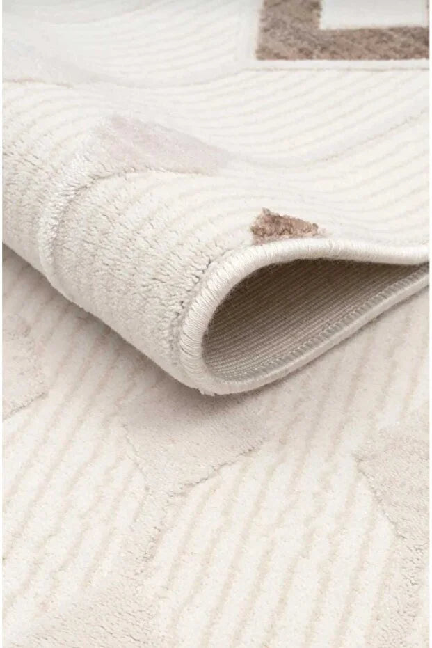 Linae  Antialerjik %100 Akrilik Dokuma Makine Kesme Yolluk Mutfak Koridor Salon Yatak Odası Halısı