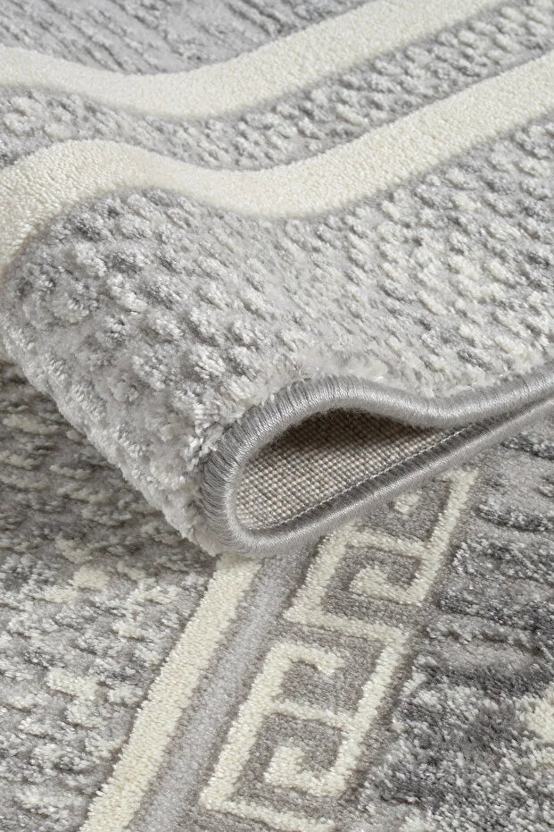 Taeva  Antialerjik %100 Akrilik Dokuma Makine Kesme Yolluk Mutfak Koridor Salon Yatak Odası Halısı