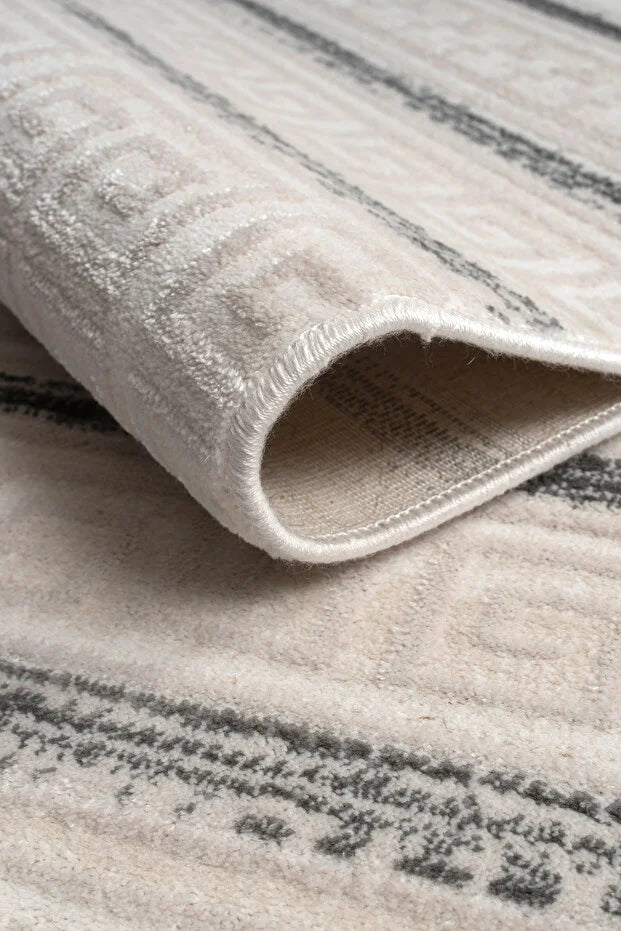 Lüna  Antialerjik %100 Akrilik Dokuma Makine Kesme Yolluk Mutfak Koridor Salon Yatak Odası Halısı