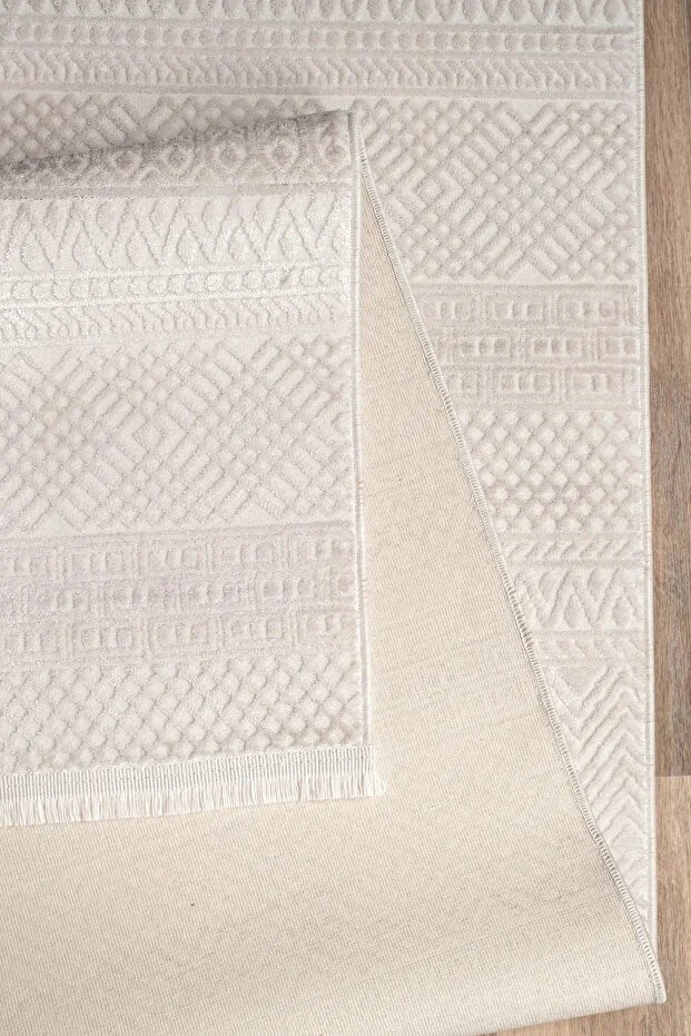 Nostra Antialerjik %100 Akrilik Dokuma Makine Kesme Yolluk Mutfak Koridor Salon Yatak Odası Halısı