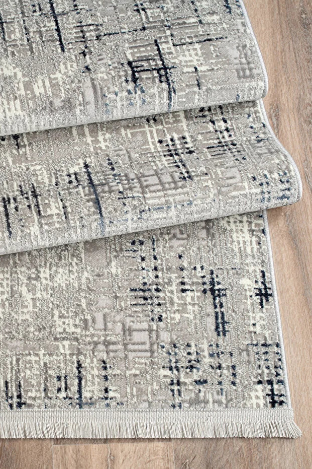 Elva  Antialerjik %100 Akrilik Dokuma Makine Kesme Yolluk Mutfak Koridor Salon Yatak Odası Halısı