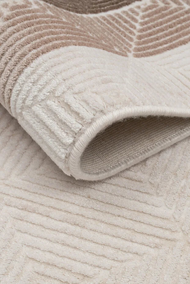 Taro  Antialerjik %100 Akrilik Dokuma Makine Kesme Yolluk Mutfak Koridor Salon Yatak Odası Halısı