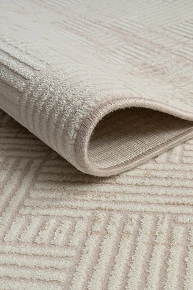 Etra  Antialerjik %100 Akrilik Dokuma Makine Kesme Yolluk Mutfak Koridor Salon Yatak Odası Halısı