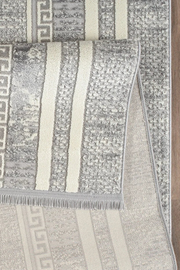 Taeva  Antialerjik %100 Akrilik Dokuma Makine Kesme Yolluk Mutfak Koridor Salon Yatak Odası Halısı