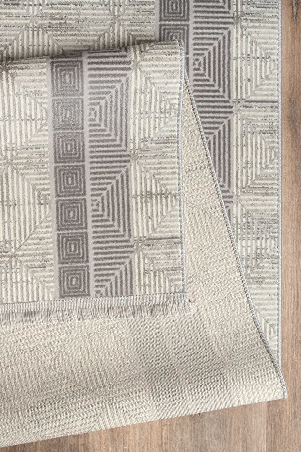 Kyna  Antialerjik %100 Akrilik Dokuma Makine Kesme Yolluk Mutfak Koridor Salon Yatak Odası Halısı