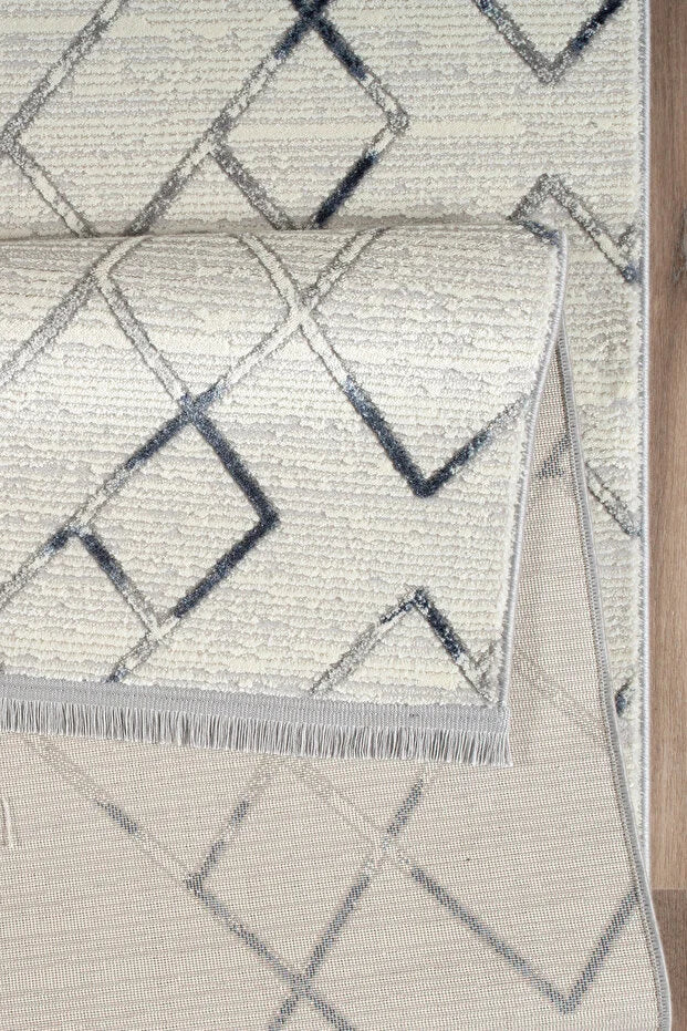 Kivo Antialerjik %100 Akrilik Dokuma Makine Kesme Yolluk Mutfak Koridor Salon Yatak Odası Halısı