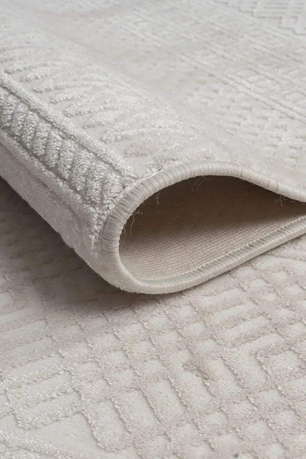 Nostra Antialerjik %100 Akrilik Dokuma Makine Kesme Yolluk Mutfak Koridor Salon Yatak Odası Halısı