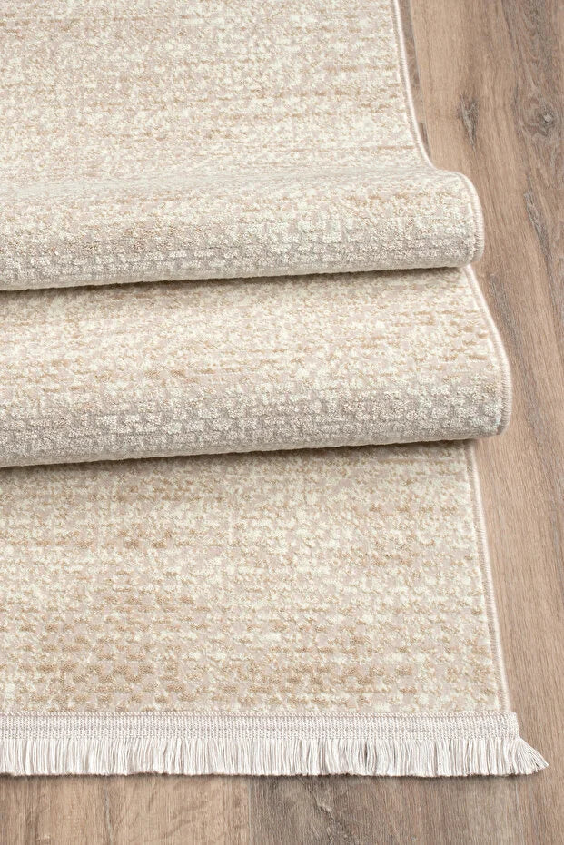 Sahara Antialerjik %100 Akrilik Dokuma Makine Kesme Yolluk Mutfak Koridor Salon Yatak Odası Halısı