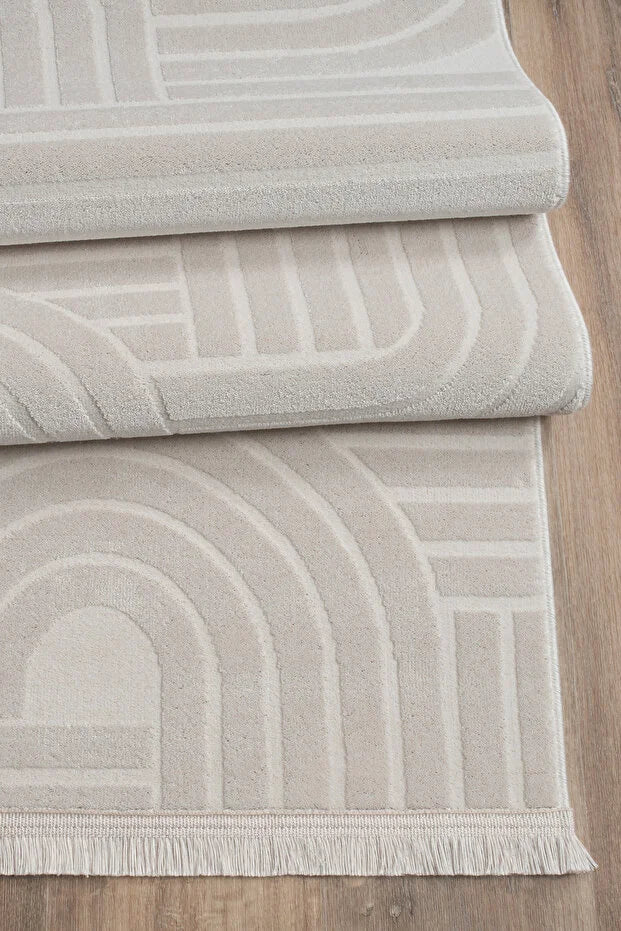 Nairo  Antialerjik %100 Akrilik Dokuma Makine Kesme Yolluk Mutfak Koridor Salon Yatak Odası Halısı