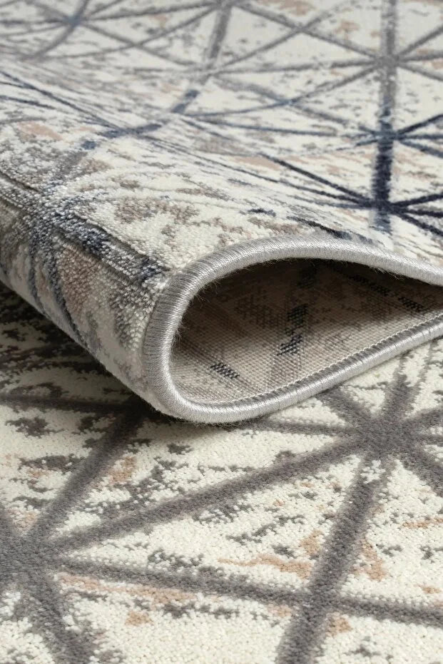 Ruvo  Antialerjik %100 Akrilik Dokuma Makine Kesme Yolluk Mutfak Koridor Salon Yatak Odası Halısı