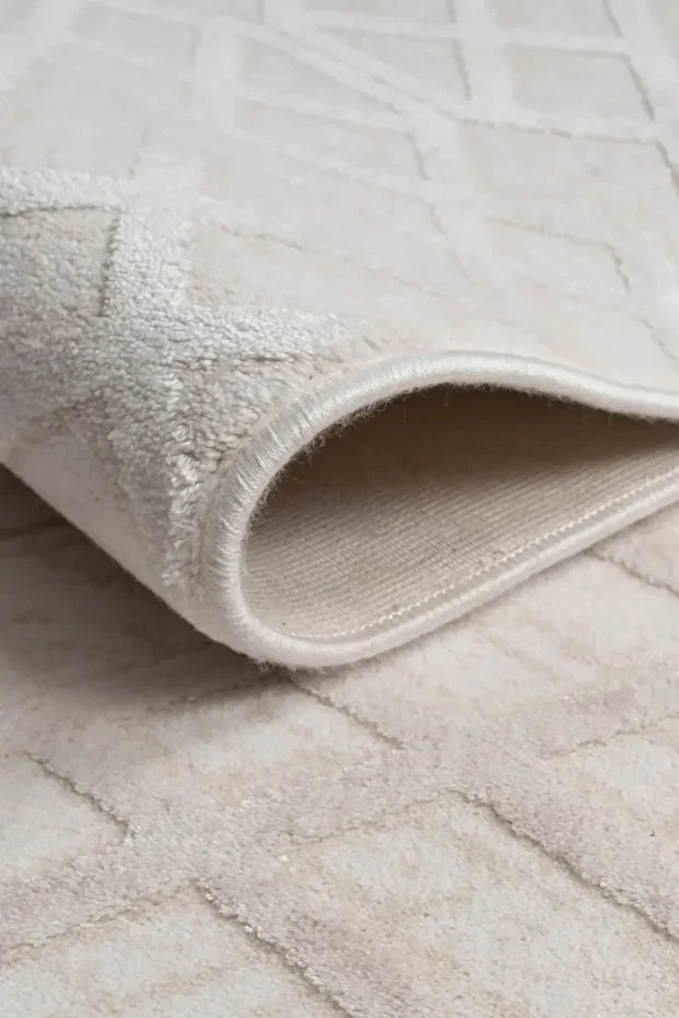 Tesso Antialerjik %100 Akrilik Dokuma Makine Kesme Yolluk Mutfak Koridor Salon Yatak Odası Halısı