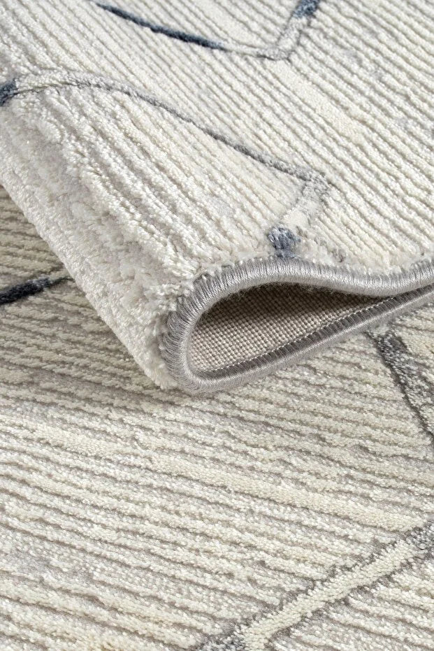 Kivo Antialerjik %100 Akrilik Dokuma Makine Kesme Yolluk Mutfak Koridor Salon Yatak Odası Halısı