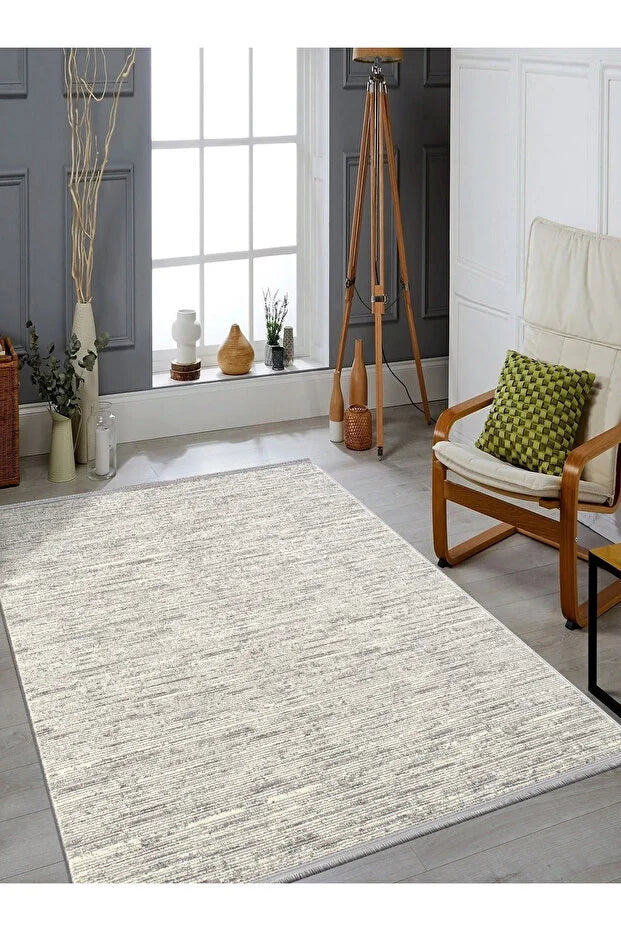 Erya  Antialerjik %100 Akrilik Dokuma Makine Kesme Yolluk Mutfak Koridor Salon Yatak Odası Halısı