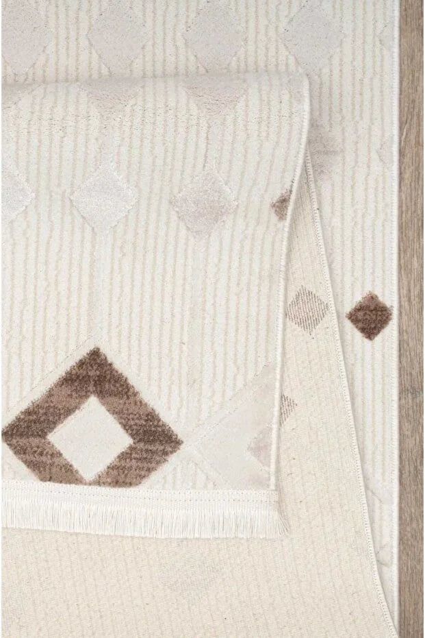 Linae  Antialerjik %100 Akrilik Dokuma Makine Kesme Yolluk Mutfak Koridor Salon Yatak Odası Halısı